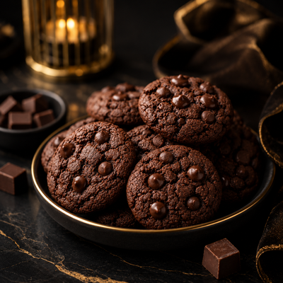 Dark Chocolate Cookies