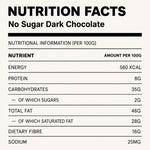 No Sugar Dark Chocolate with Maltitol — Low-Carb, Keto-Friendly Indulgence Macofa Chocolate Factory
