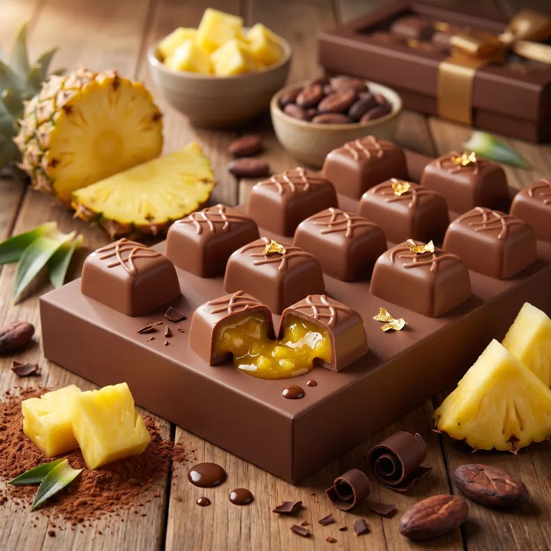 Pineapple Centre Chocolate