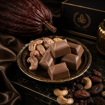 Roasted Cashew Chocolate — Buttery, Creamy & Premium