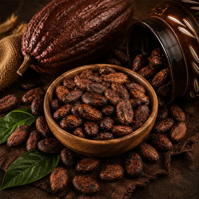 Roasted Cocoa Beans — Rich & Aromatic